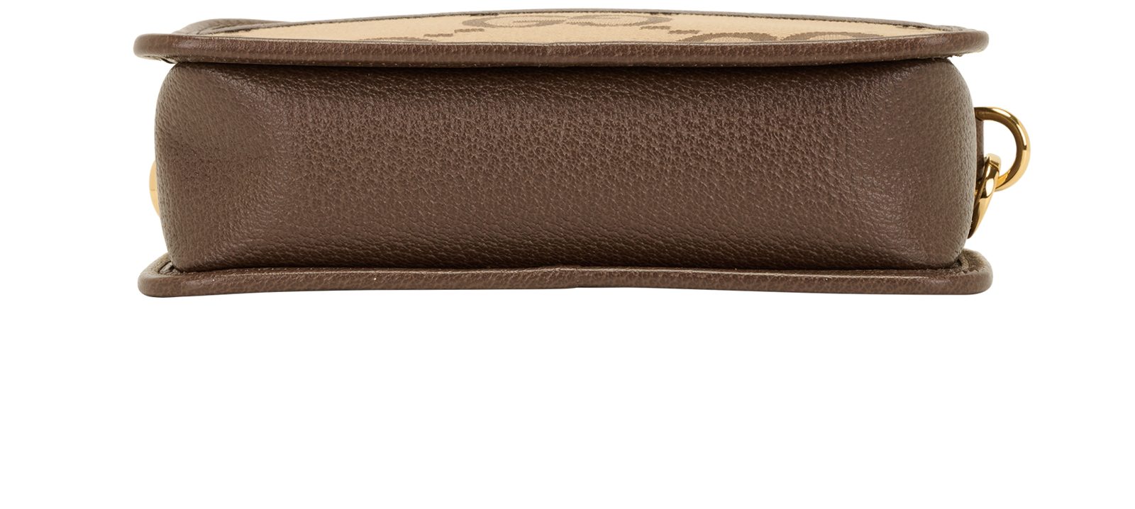 Mini Bag, &pound;850, Handbags, Beige/Brown, Canvas, Top view